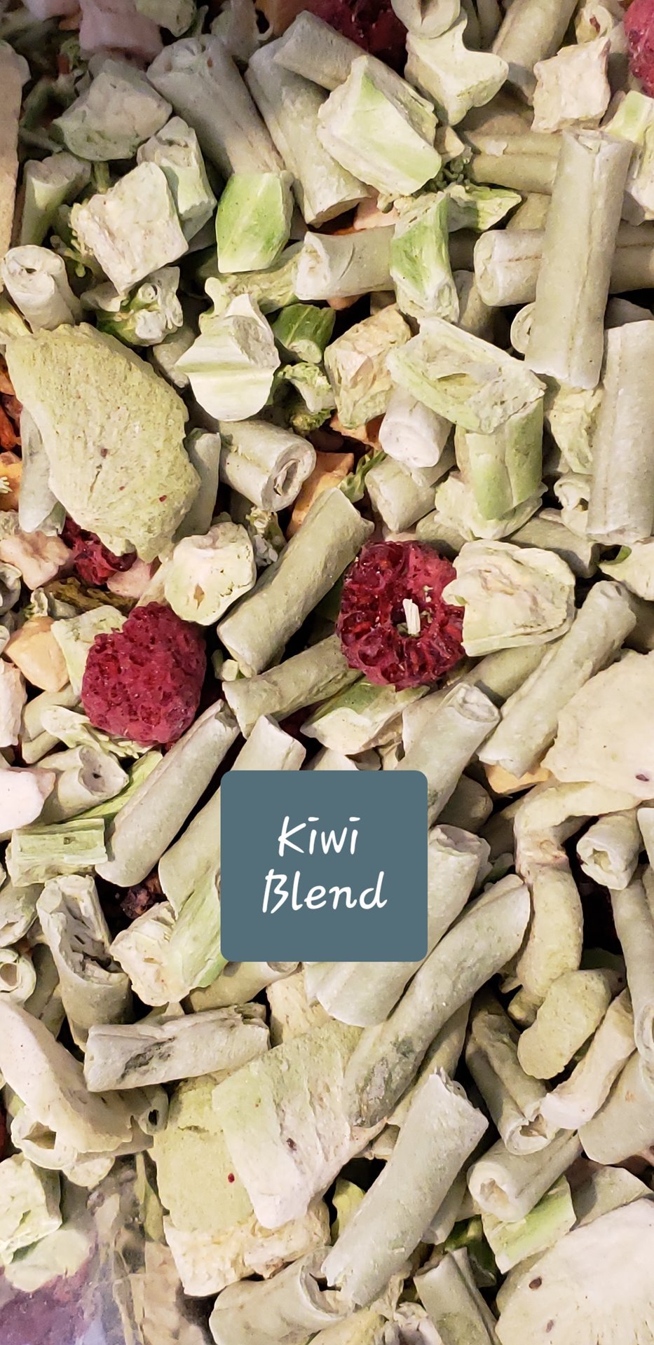 Critter Love Kiwi Blend Freeze Dried Salad