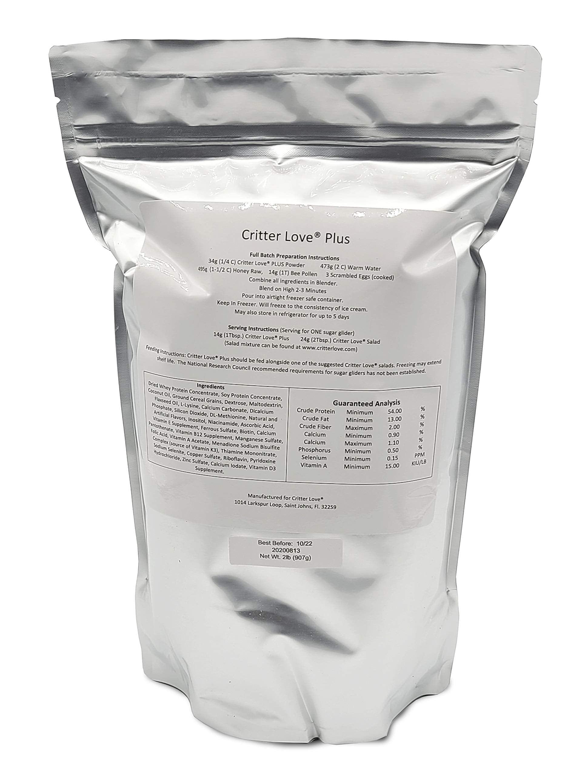Critter Love® Plus Sugar Glider Food