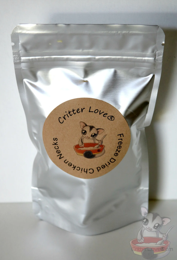 Critter Love® Freeze Dried Chicken Necks