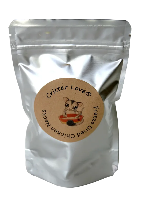 Critter Love® Freeze Dried Chicken Necks