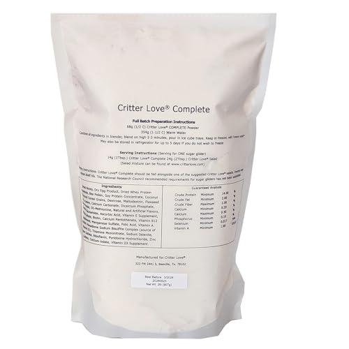 Critter Love® Complete Sugar Glider Food (5lb)