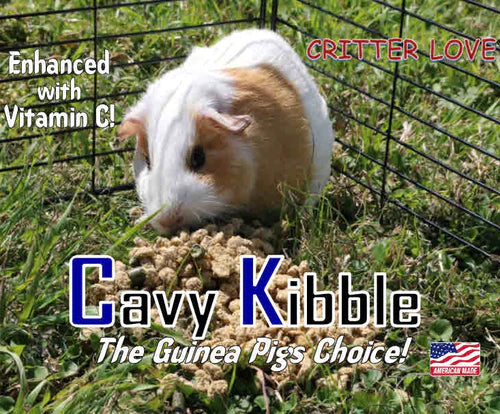 The Essential Guide to Providing High-Quality Nutrition for Your Guinea Pig: Why Critter Love®'s Cavy Kibble with Vitamin C is a Game-Changer
