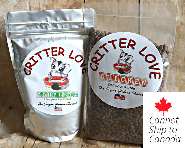 Critter Love Complete & Chicken Combo - Sugar Glider Diet
