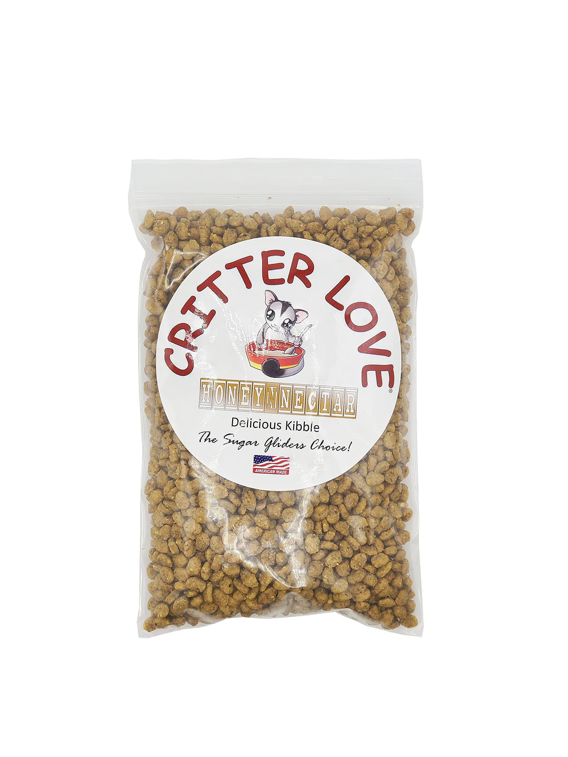 Critter Love Honey & Nectar Kibble for Sugar Gliders