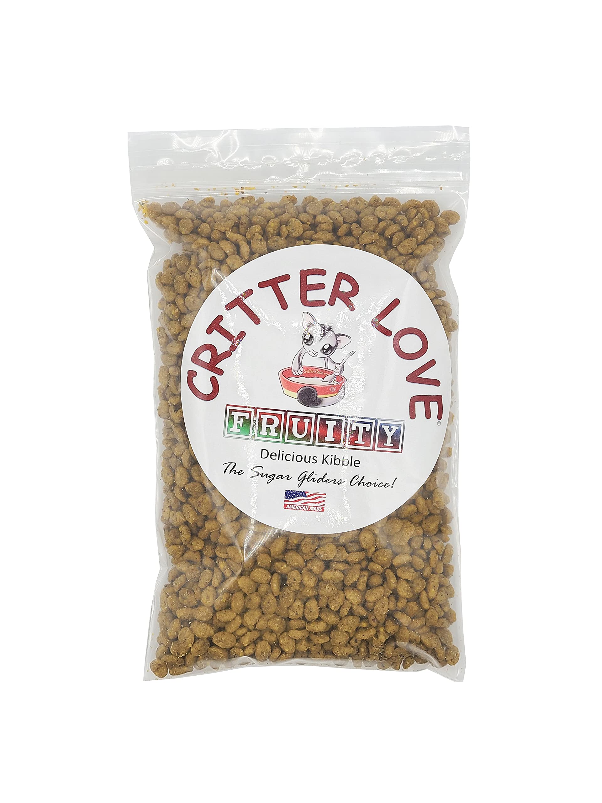 Critter Love Fruity Kibble for Sugar Gliders