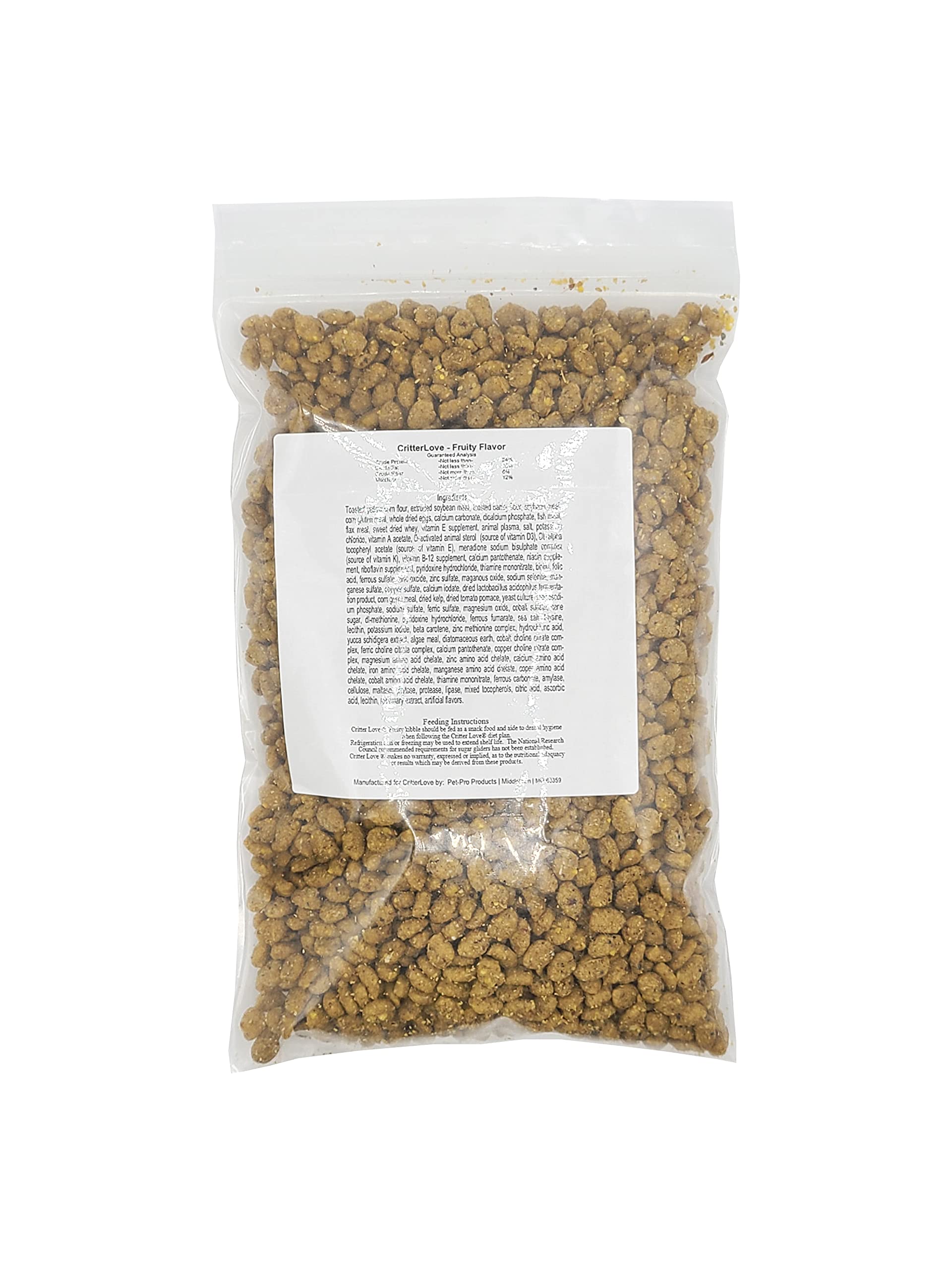 Critter Love Fruity Kibble for Sugar Gliders