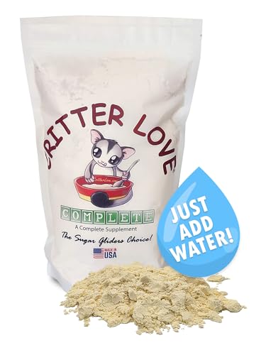 Critter Love Complete & Fruity Kibble Sugar Glider Food - Combo Pack