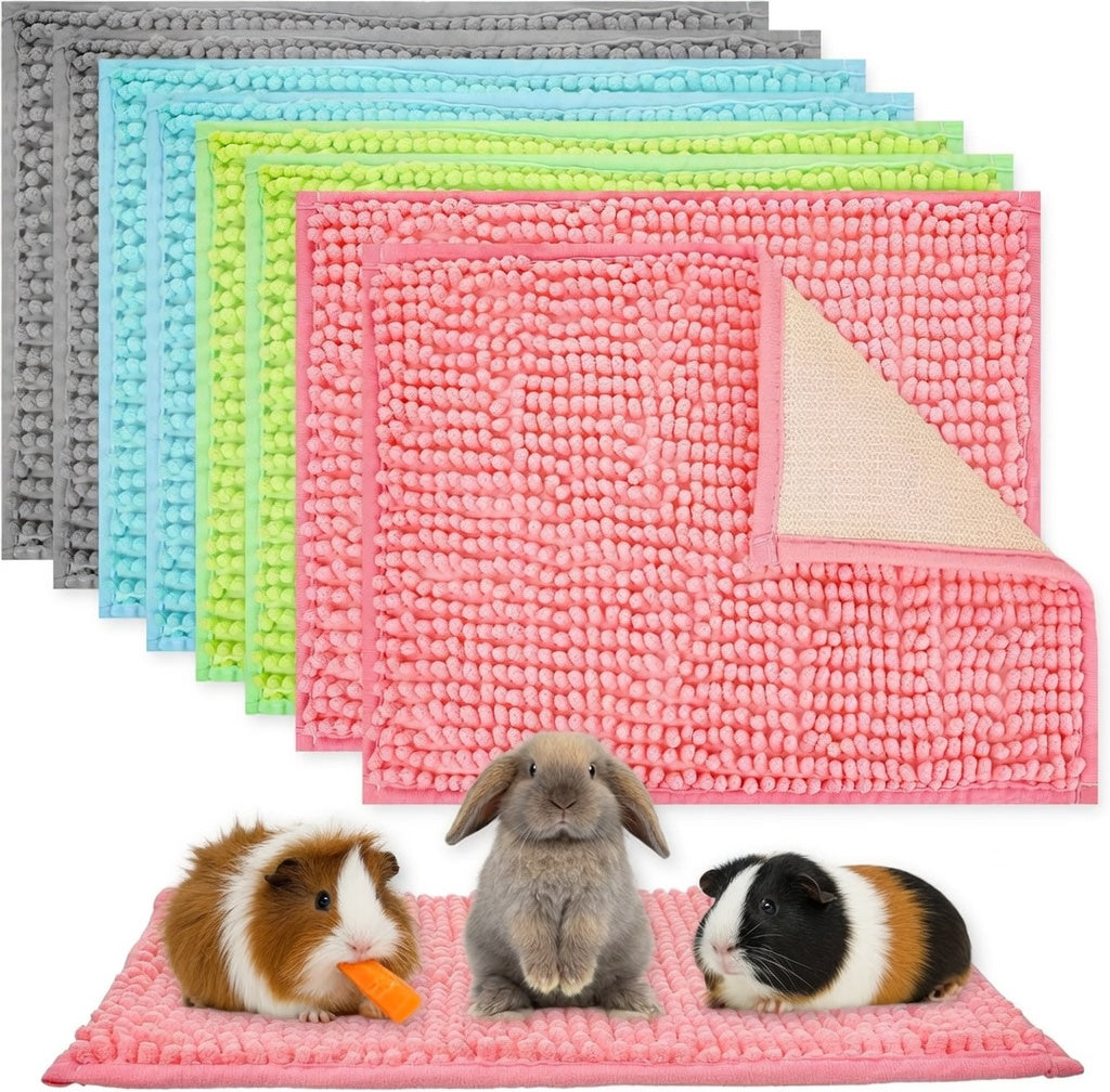Critter Love® Small Pet Cage Liner Mats – 4 Pack