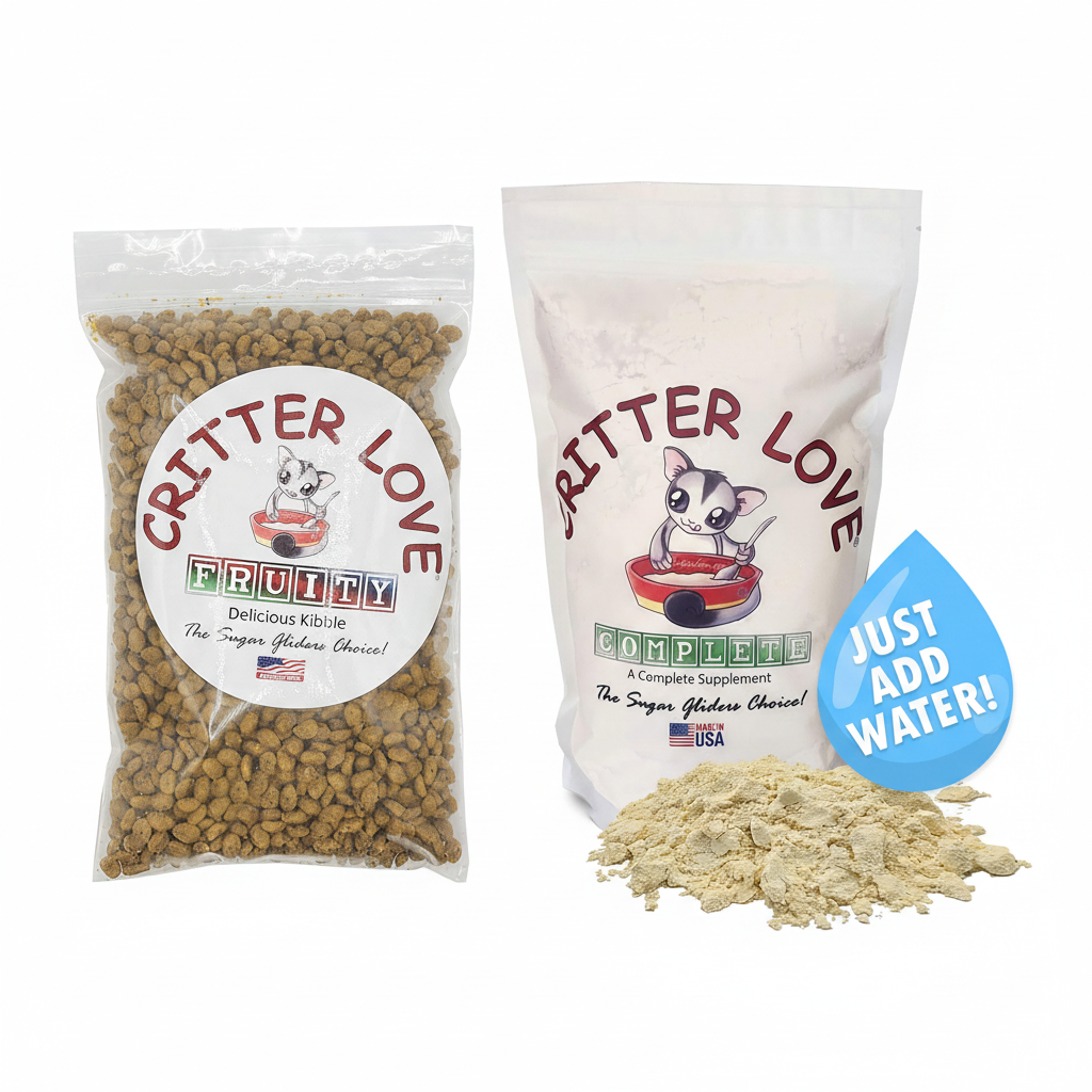 Critter Love Complete & Fruity Kibble Combo