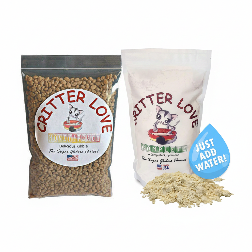 Critter Love Complete & Honey & Peach Kibble Combo