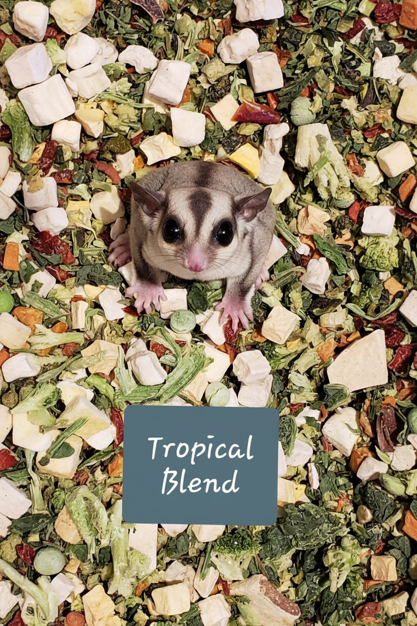Tropical Blend with Label Tag